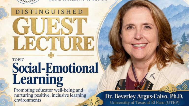 Distinguished Guest Lecture on Social-Emotional Learning