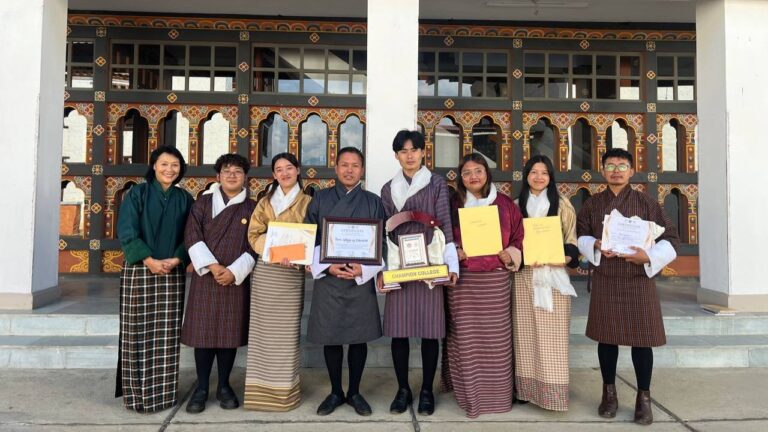 Paro College of Education Crowned Champion College at G-Fest